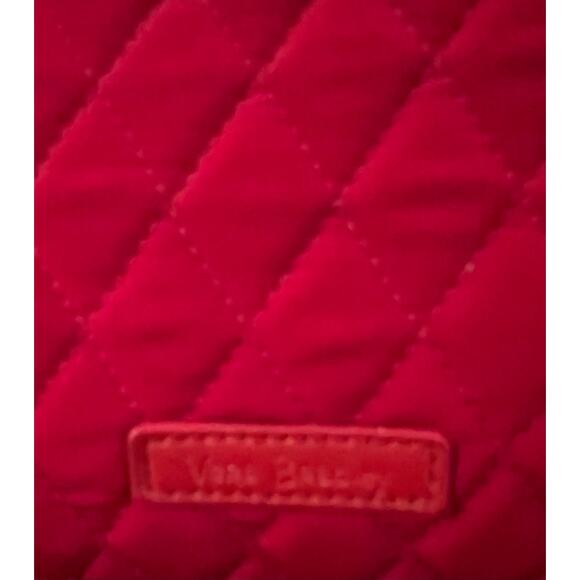 RETIRED Vera Bradley NWT Triple Zip Hipster in TANGO RED! - Picture 5 of 8